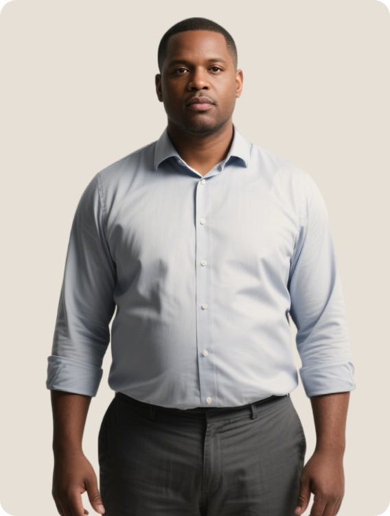 Full-figured for man