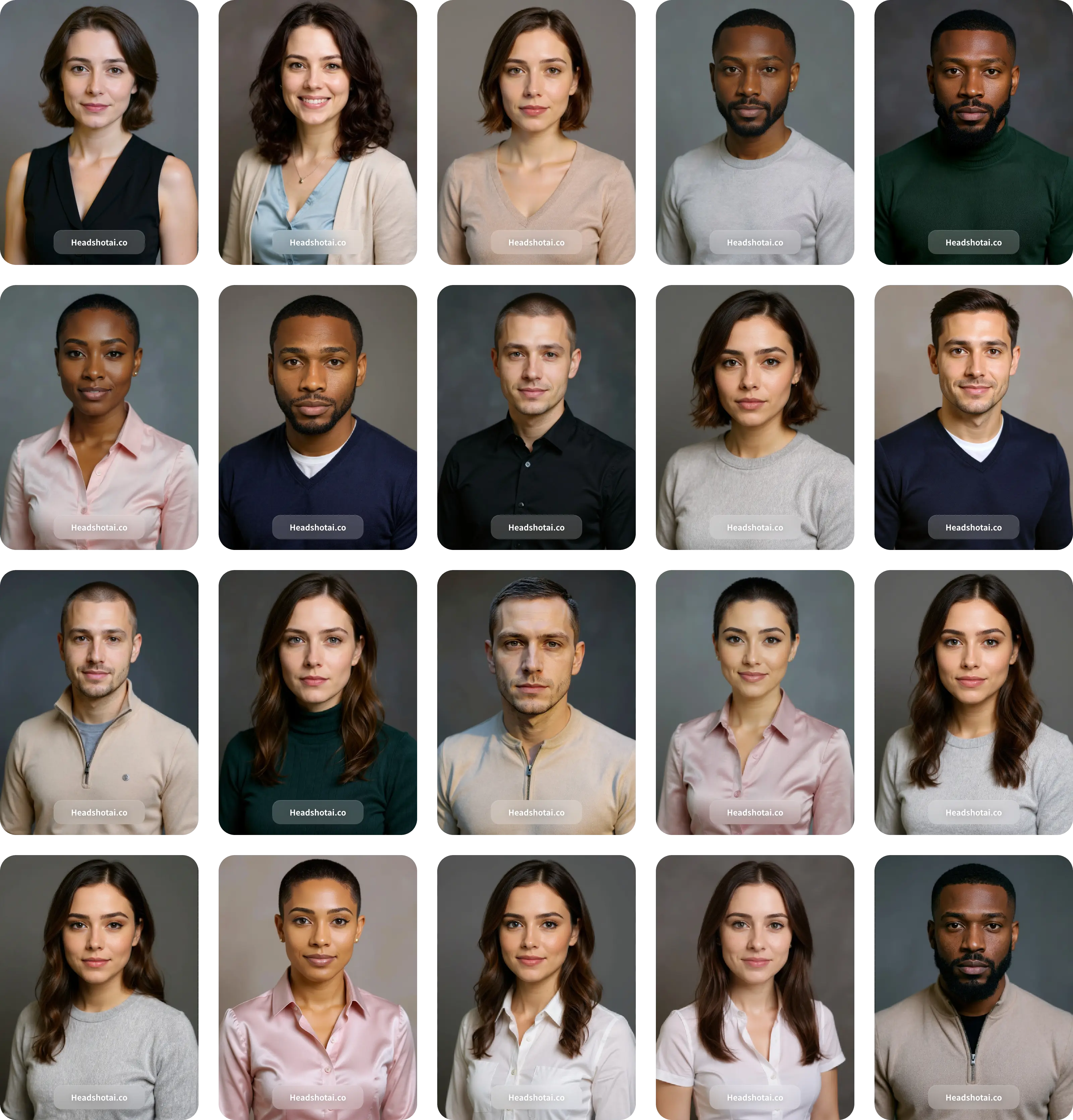 Actor headshot exemple