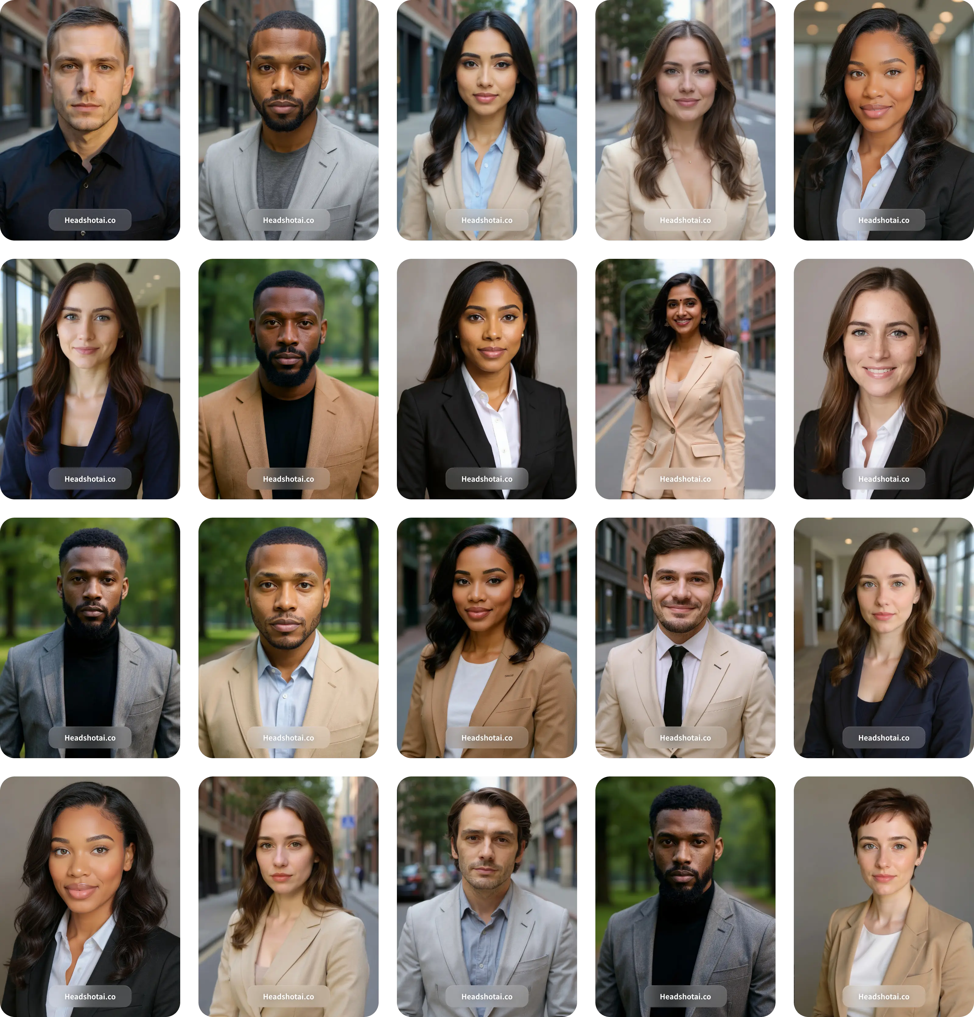 Professional Headshots exemple