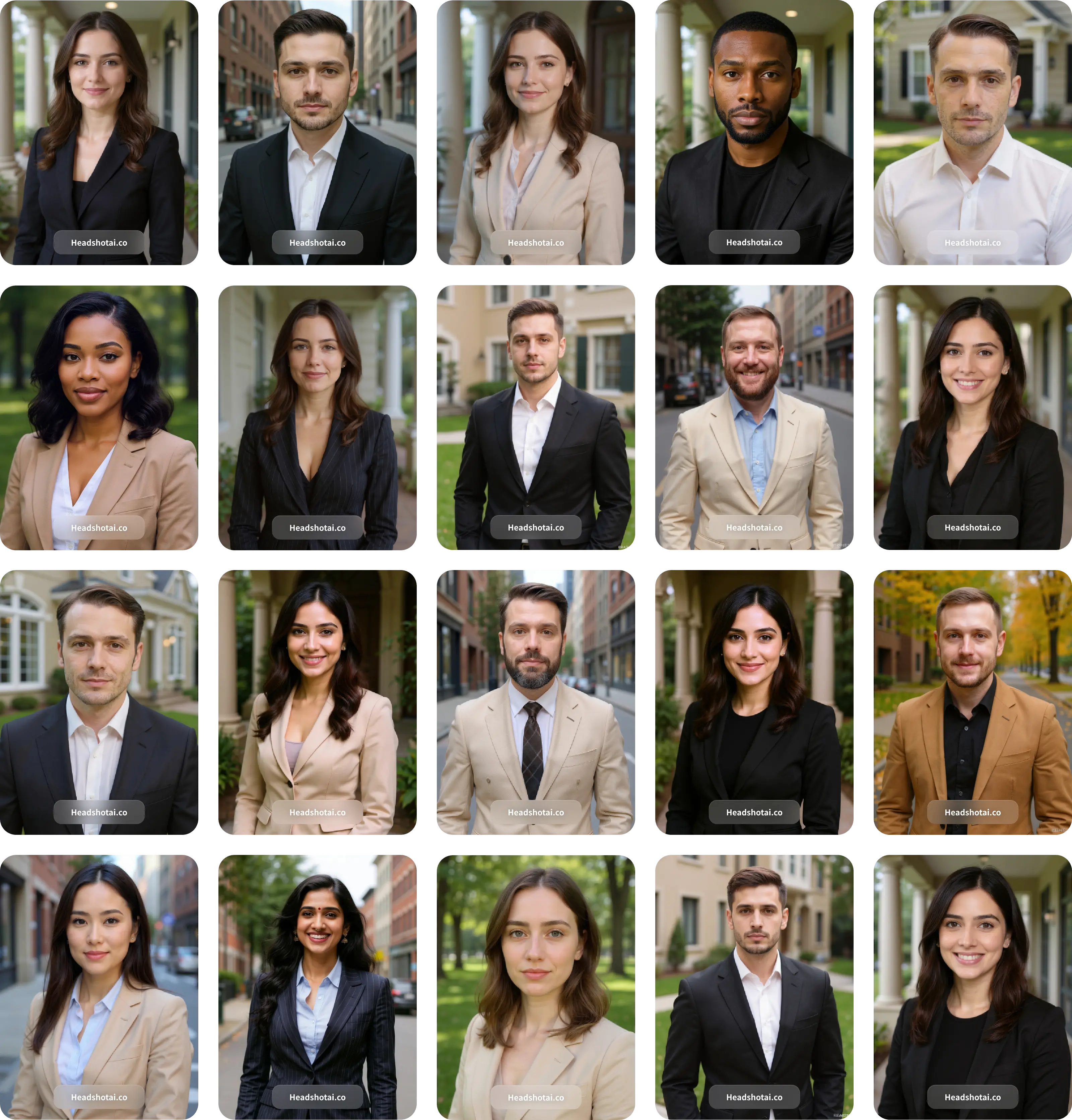 Real Estate headshot exemple