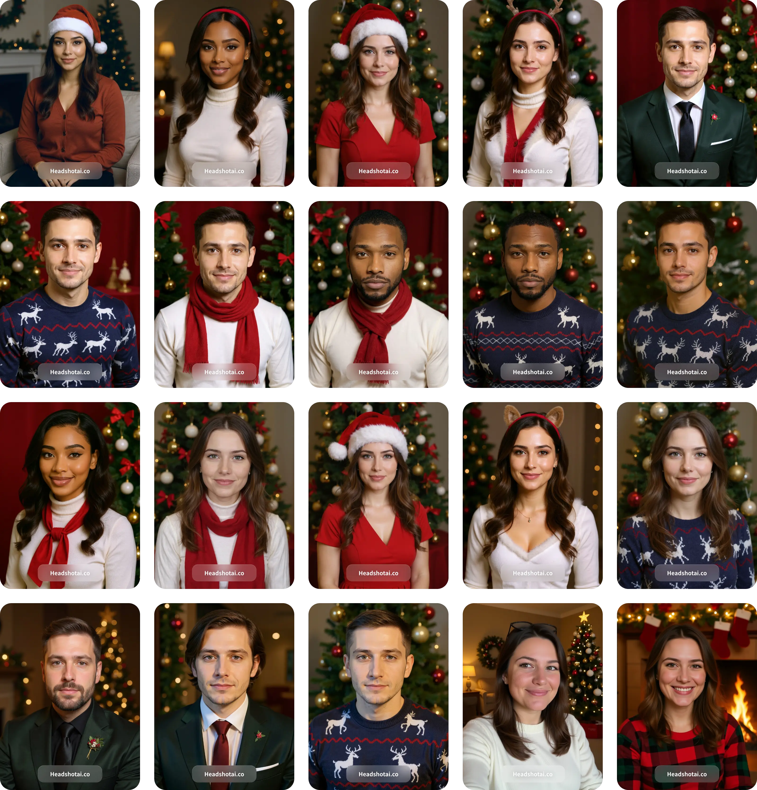 Christmas photo exemple