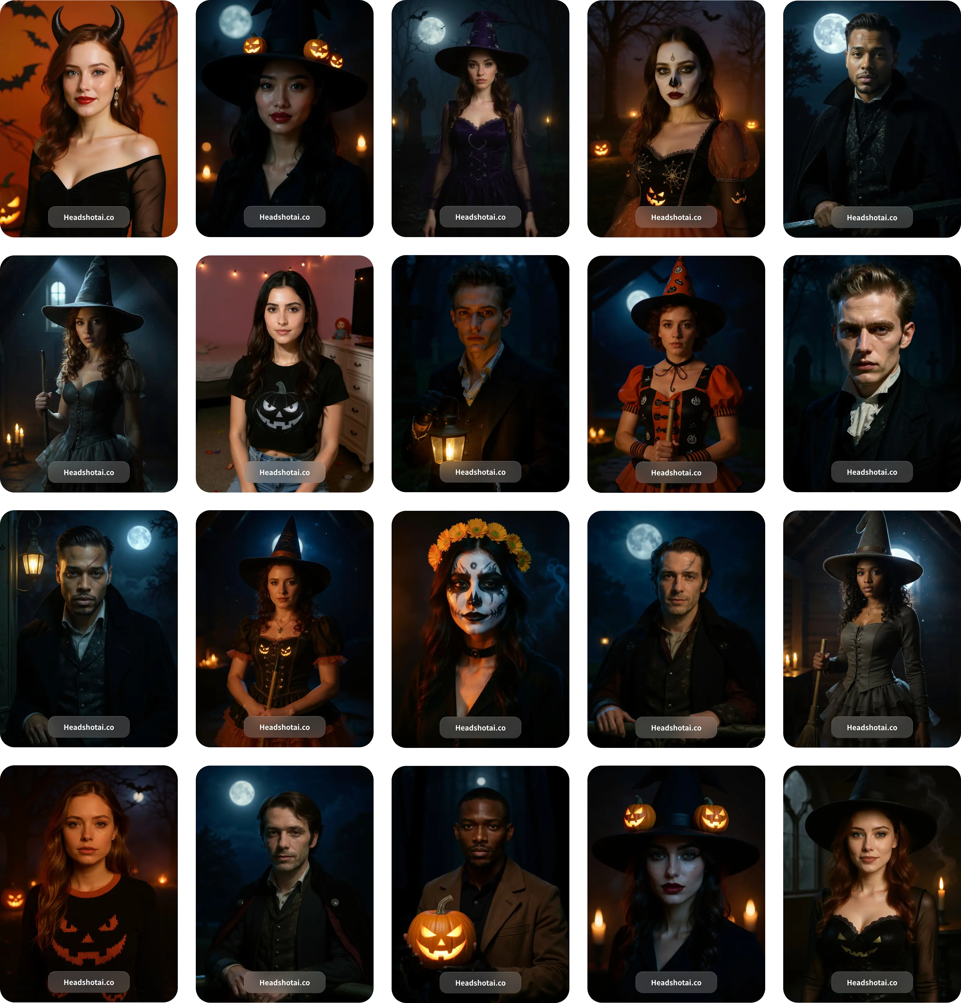Halloween photo exemples