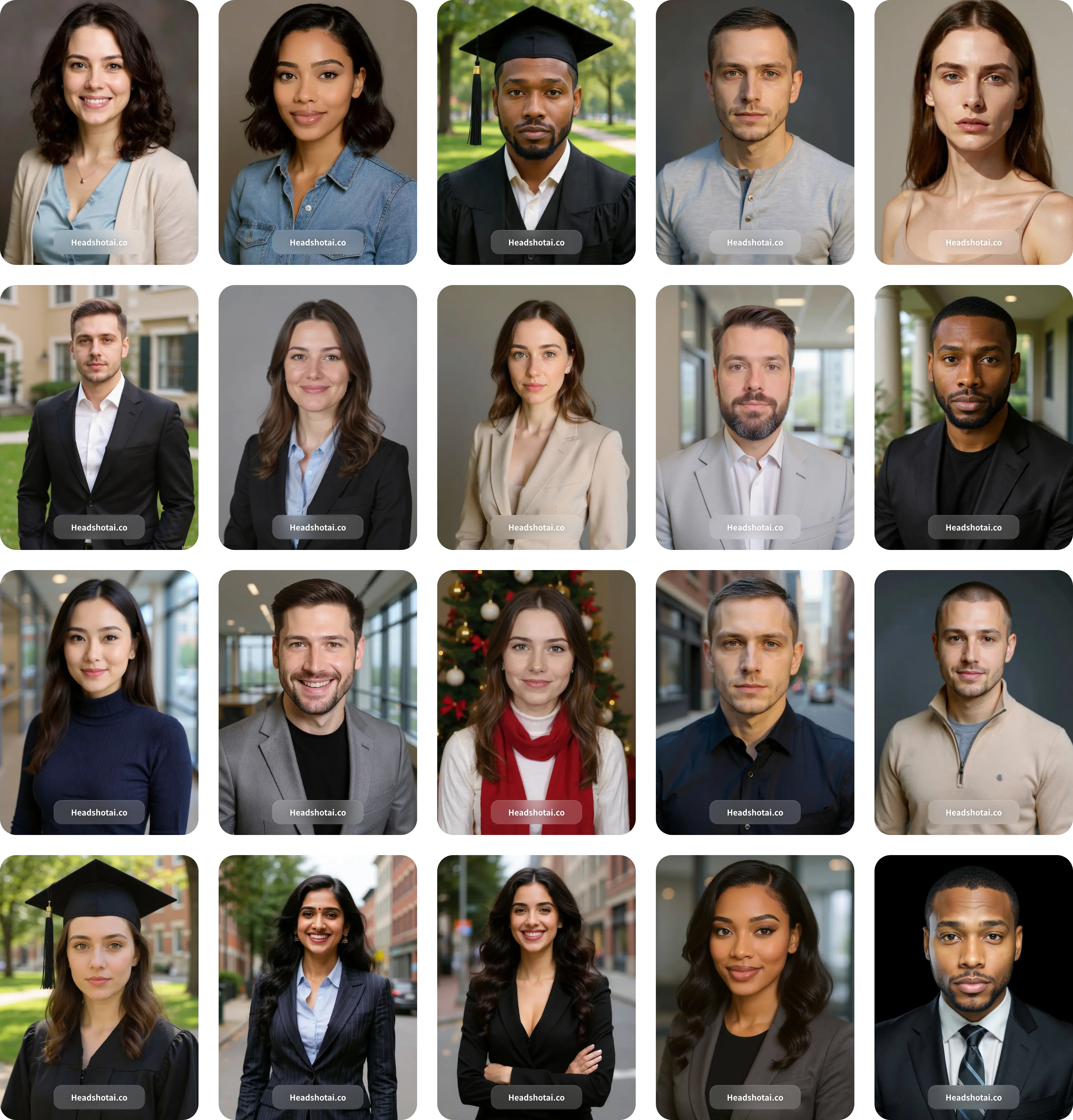 Various styles exemple